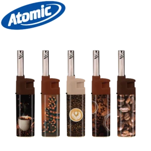 Atomic - Mini BBQ Biba lighter (assorteret)