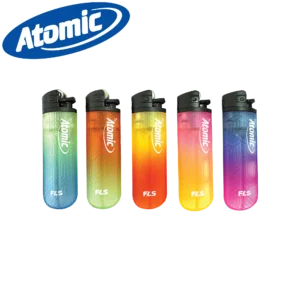 Atomic - flint lighter flower Wheel Soft Flame (assorteret)