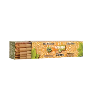 Greengo cones – king size unbleached 100