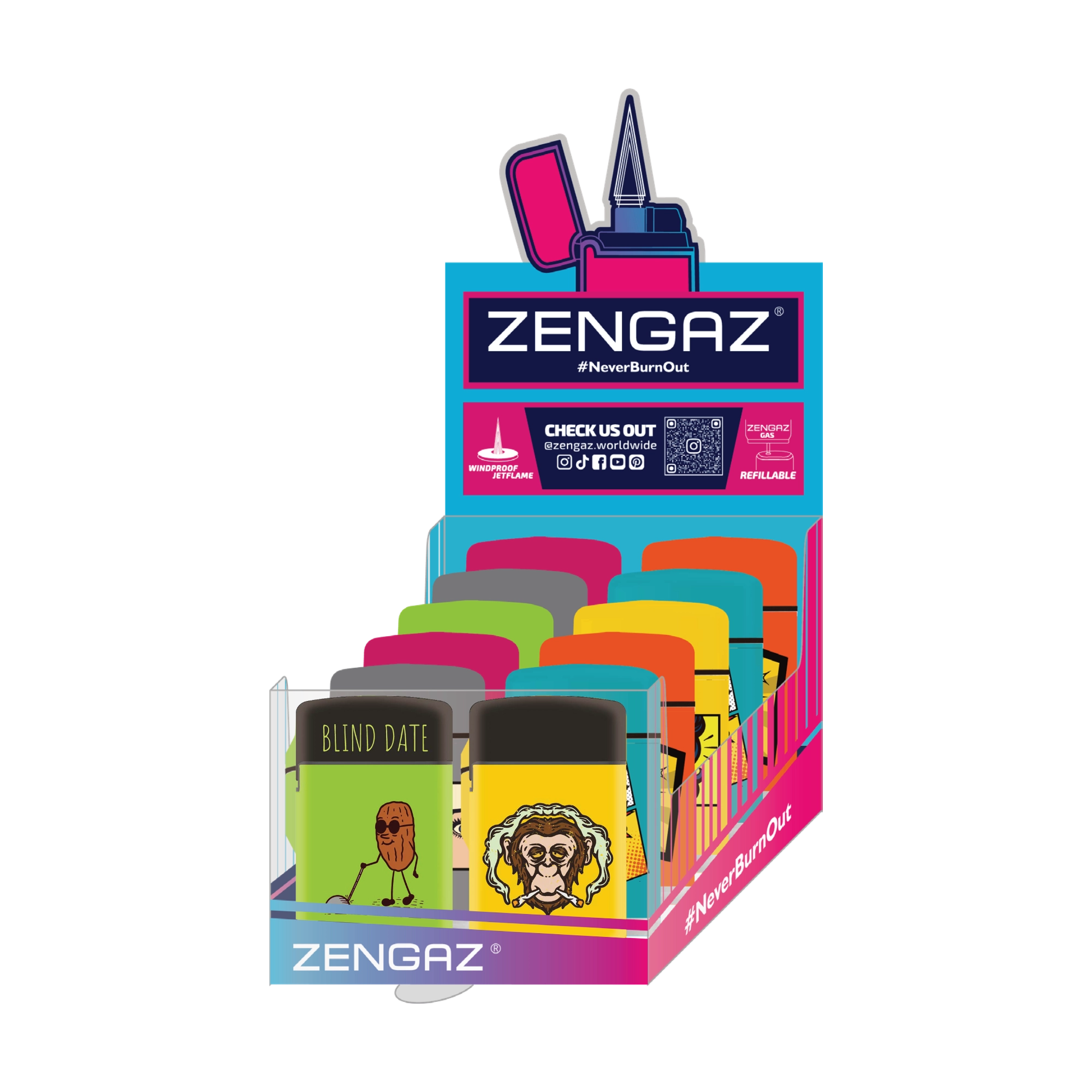 Zengaz - ZL-33 Baggy Jet lighter
